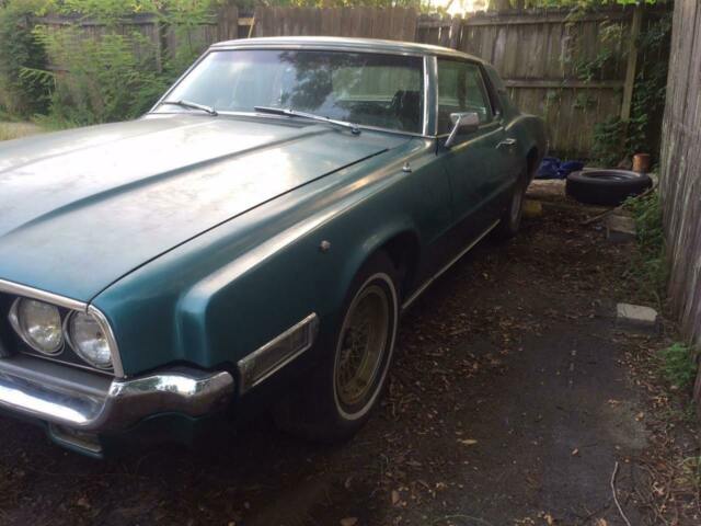 1969 Green Ford Thunderbird Sedan