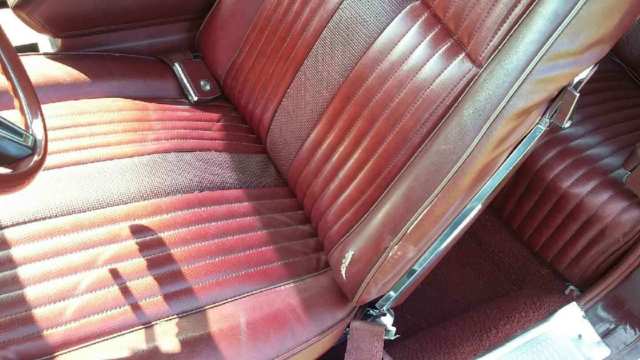 1969 Maroon w White landaeu top Ford Thunderbird