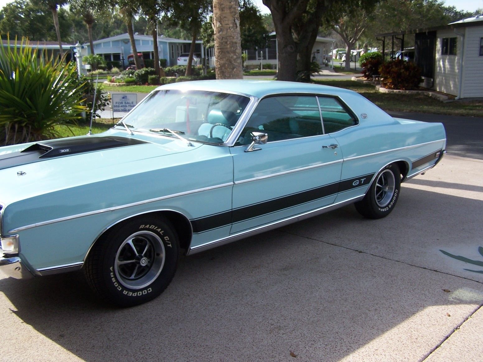 1969 Aztec Aqua Ford Torino hdtp