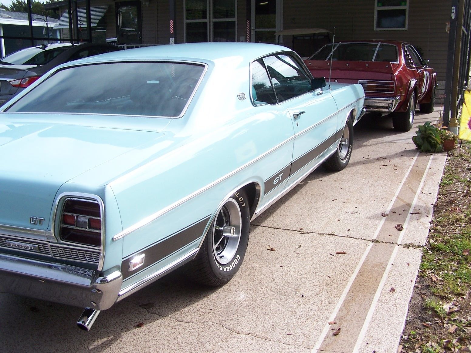 1969 Aztec Aqua Ford Torino hdtp