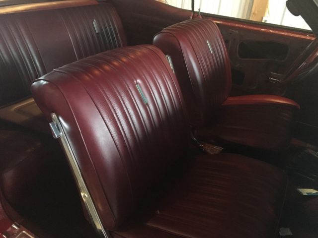 1969 Red Ford Torino Coupe