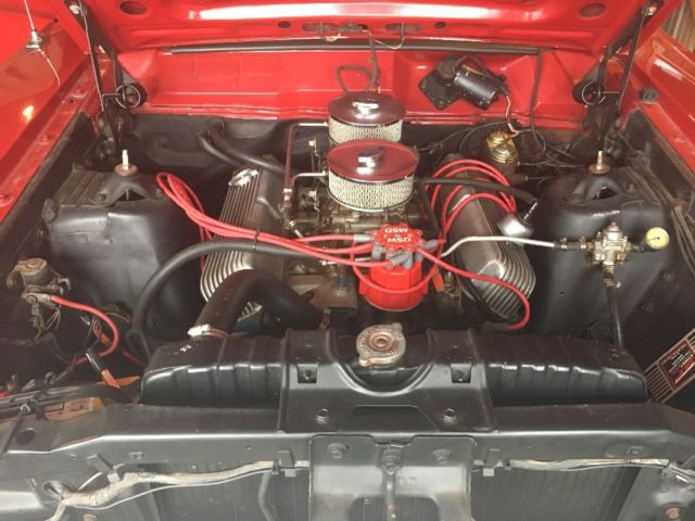 1969 Red Ford Torino Coupe