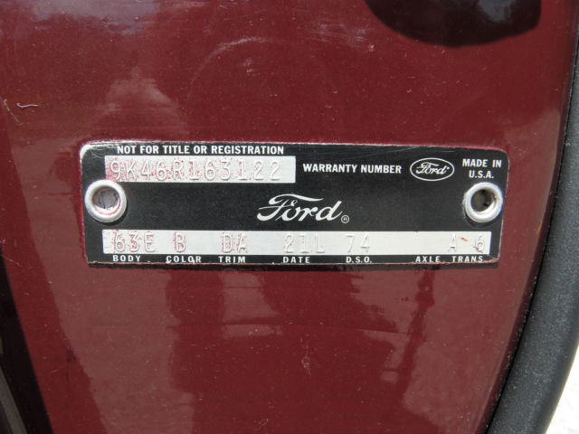1969 Royal Maroon Ford Torino Fastback
