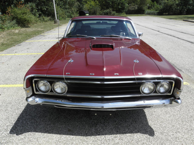 1969 Royal Maroon Ford Torino Fastback
