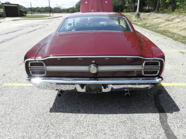1969 Royal Maroon Ford Torino Fastback