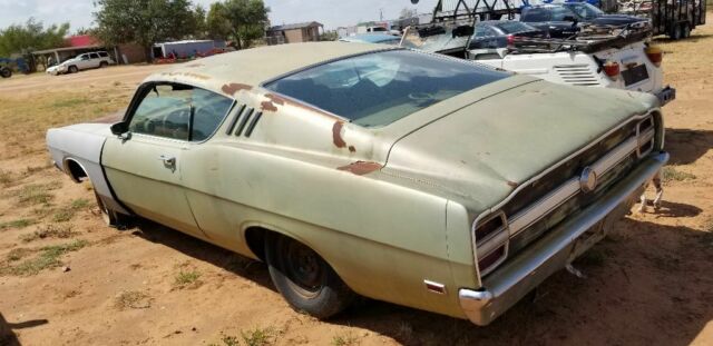1969 Green Ford Torino Coupe
