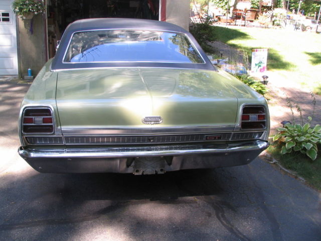 1969 Green Ford Torino Coupe