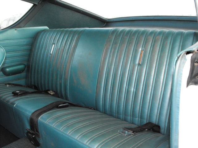 1969 White Ford Torino Fastback