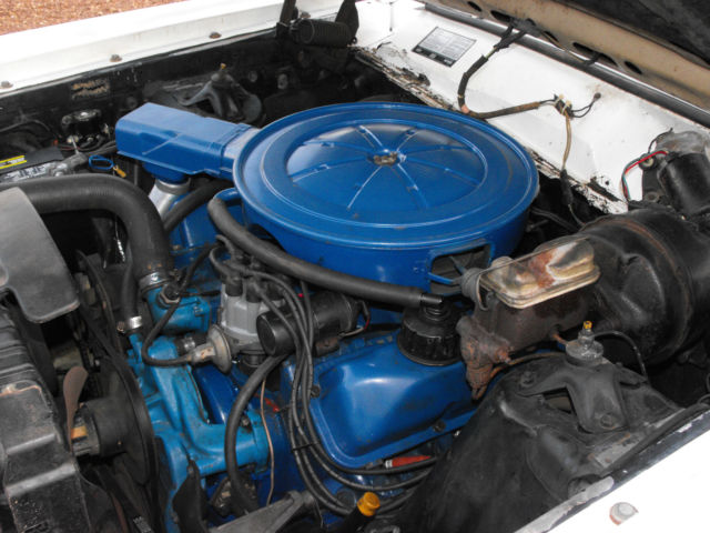 1969 White Ford Torino Fastback