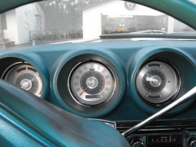 1969 White Ford Torino Fastback