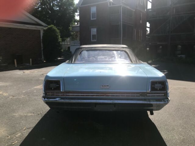 1969 Blue Ford E-Series Van