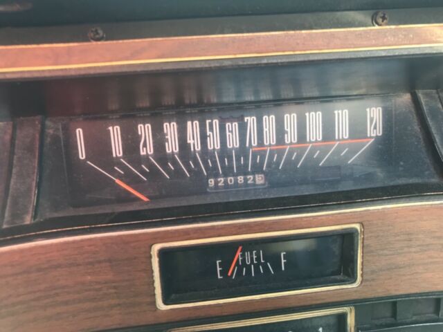 1969 Blue Ford E-Series Van