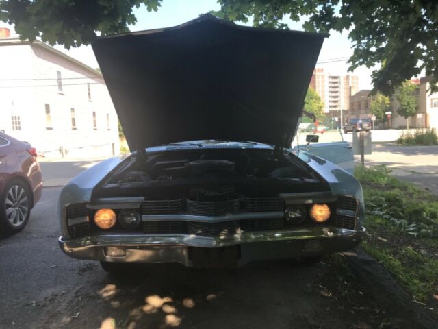 1969 Blue Ford E-Series Van