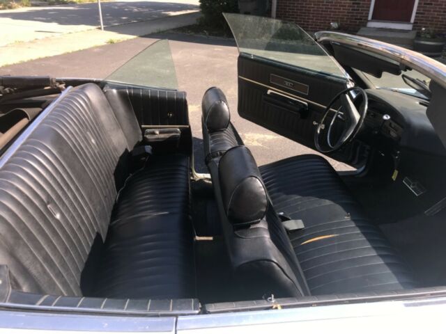 1969 Blue Ford E-Series Van