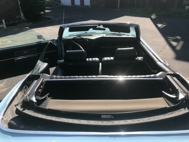 1969 Blue Ford E-Series Van