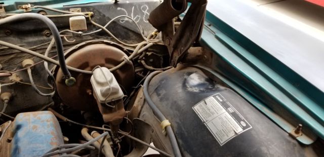 1969 Aqua Ford Galaxie Convertible