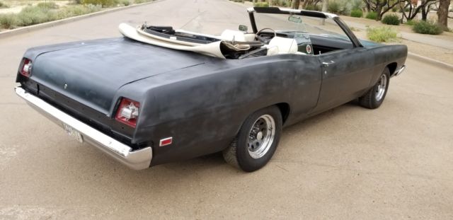 1969 Aqua Ford Galaxie Convertible