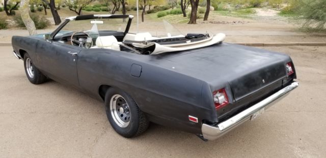 1969 Aqua Ford Galaxie Convertible