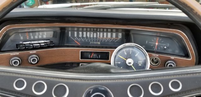 1969 Aqua Ford Galaxie Convertible