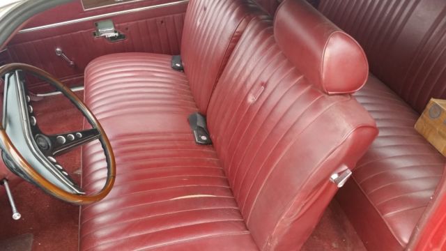 1969 Red Ford Galaxie Coupe