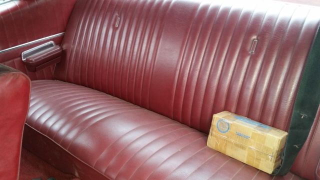 1969 Red Ford Galaxie Coupe