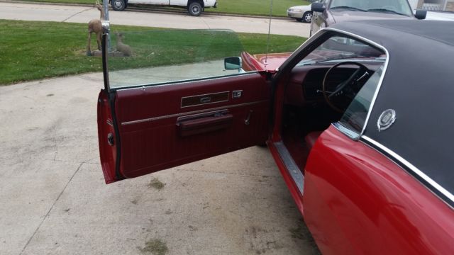 1969 Red Ford Galaxie Coupe