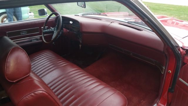 1969 Red Ford Galaxie Coupe