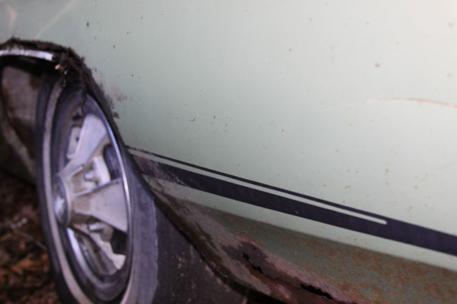 1969 Green Ford Galaxie 2-Door Hardtop Fastback