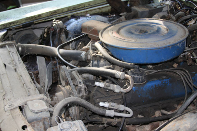 1969 Green Ford Galaxie 2-Door Hardtop Fastback