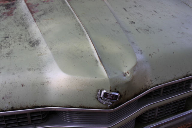 1969 Green Ford Galaxie 2-Door Hardtop Fastback