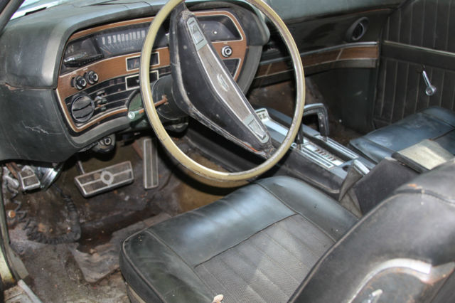 1969 Green Ford Galaxie 2-Door Hardtop Fastback