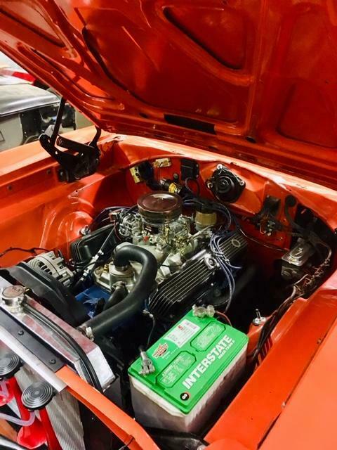 1969 Orange Dodge Charger Sedan