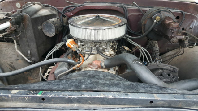 1969 white GMC pickup bed with side boxes