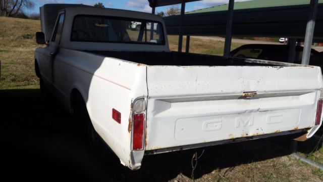 1969 White GMC Sierra 1500 Standard Cab Pickup
