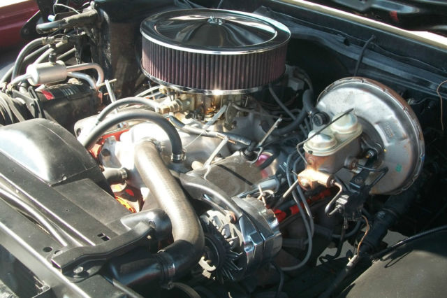 1969 Burgundy GMC Sierra 1500 Standard Cab Pickup