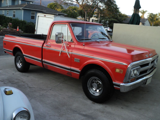 1969 Orange GMC Other Truck Single Cab