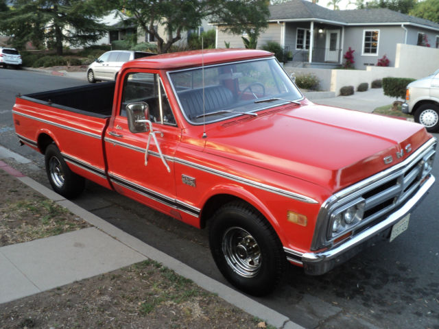1969 Orange GMC Other Truck Single Cab