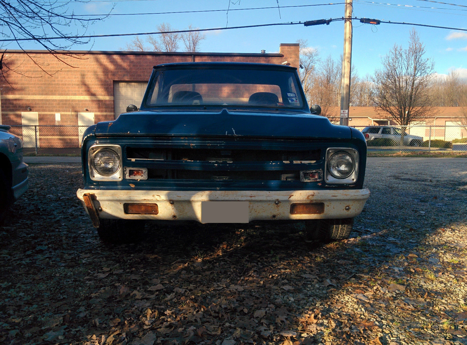 1969 Blue Chevrolet C-10 Standard Cab Pickup