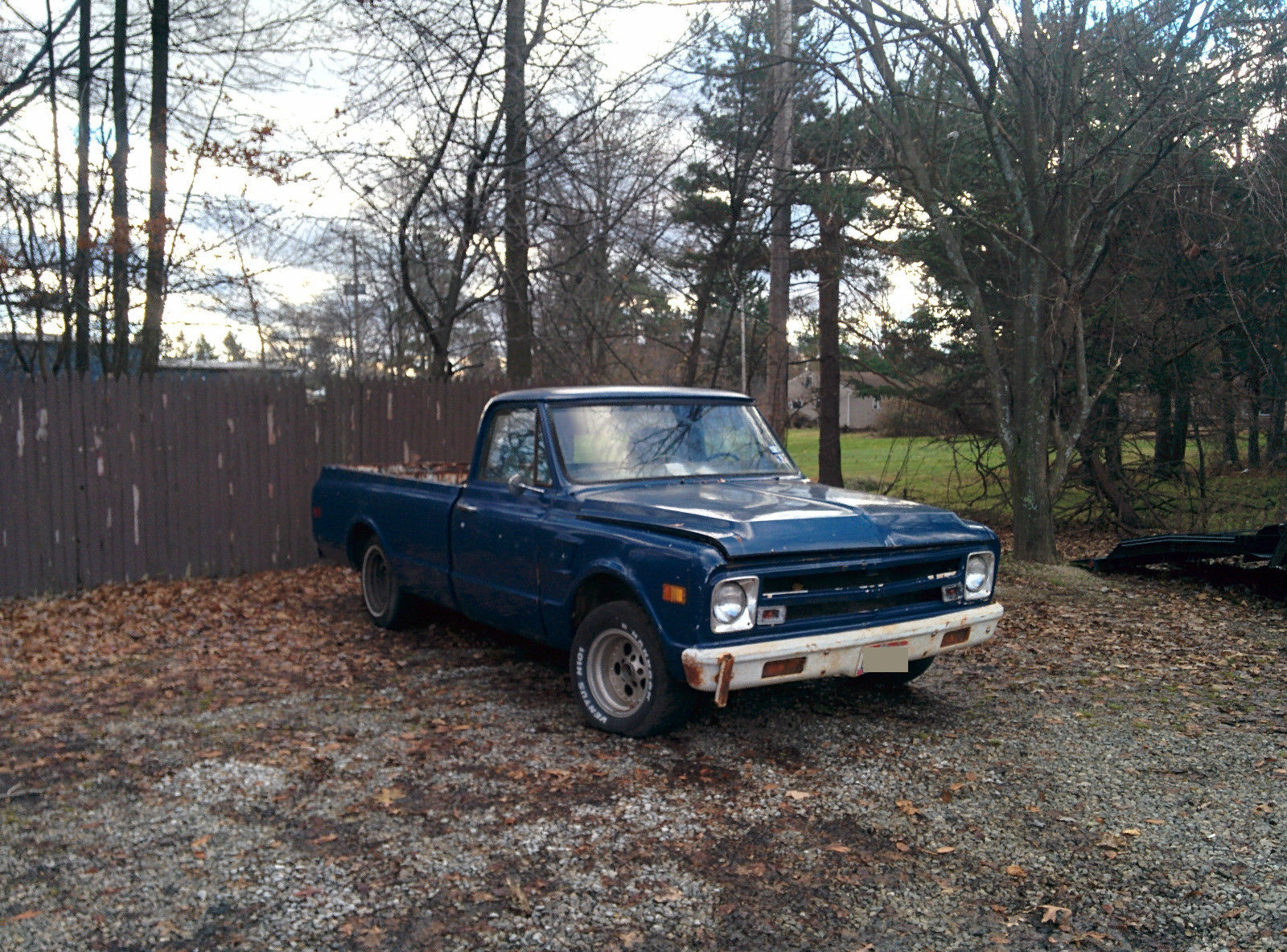 1969 Blue Chevrolet C-10 Standard Cab Pickup