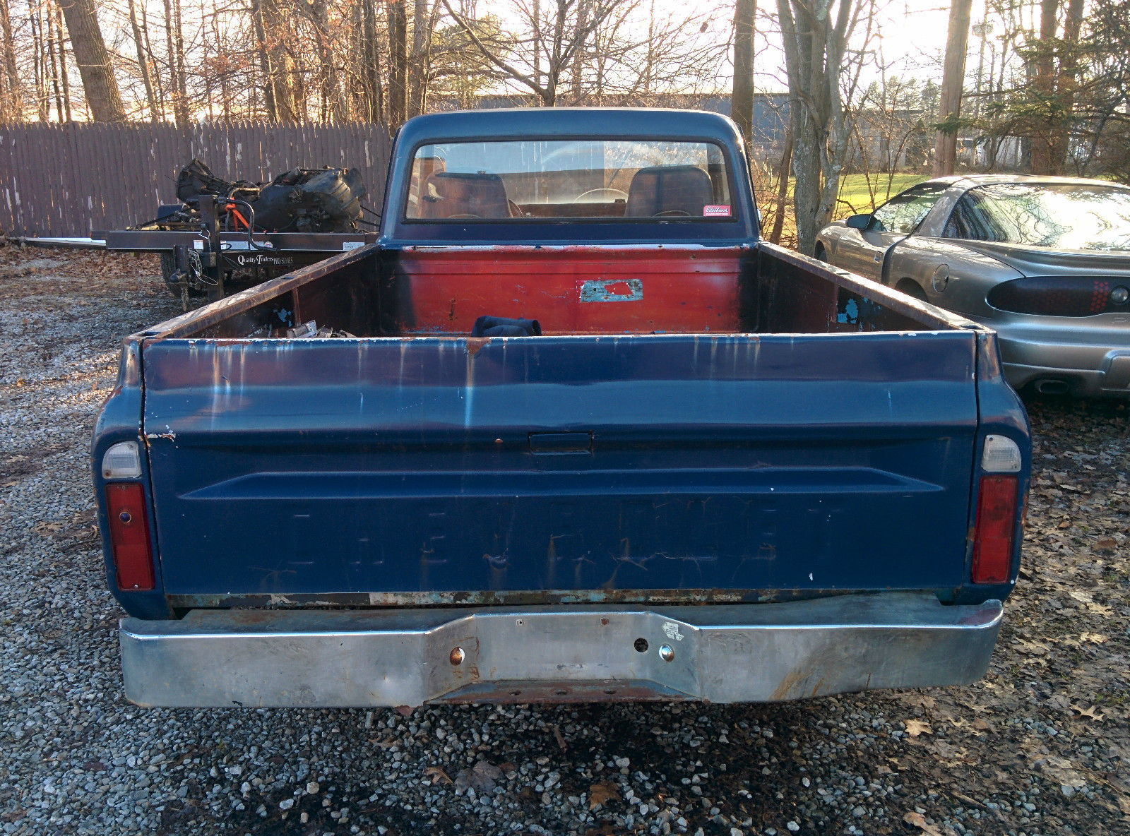 1969 Blue Chevrolet C-10 Standard Cab Pickup