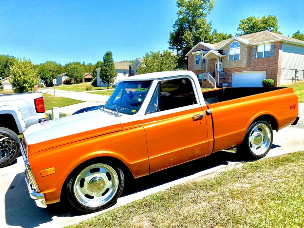 1969 Orange GMC c10 c15 Pickup