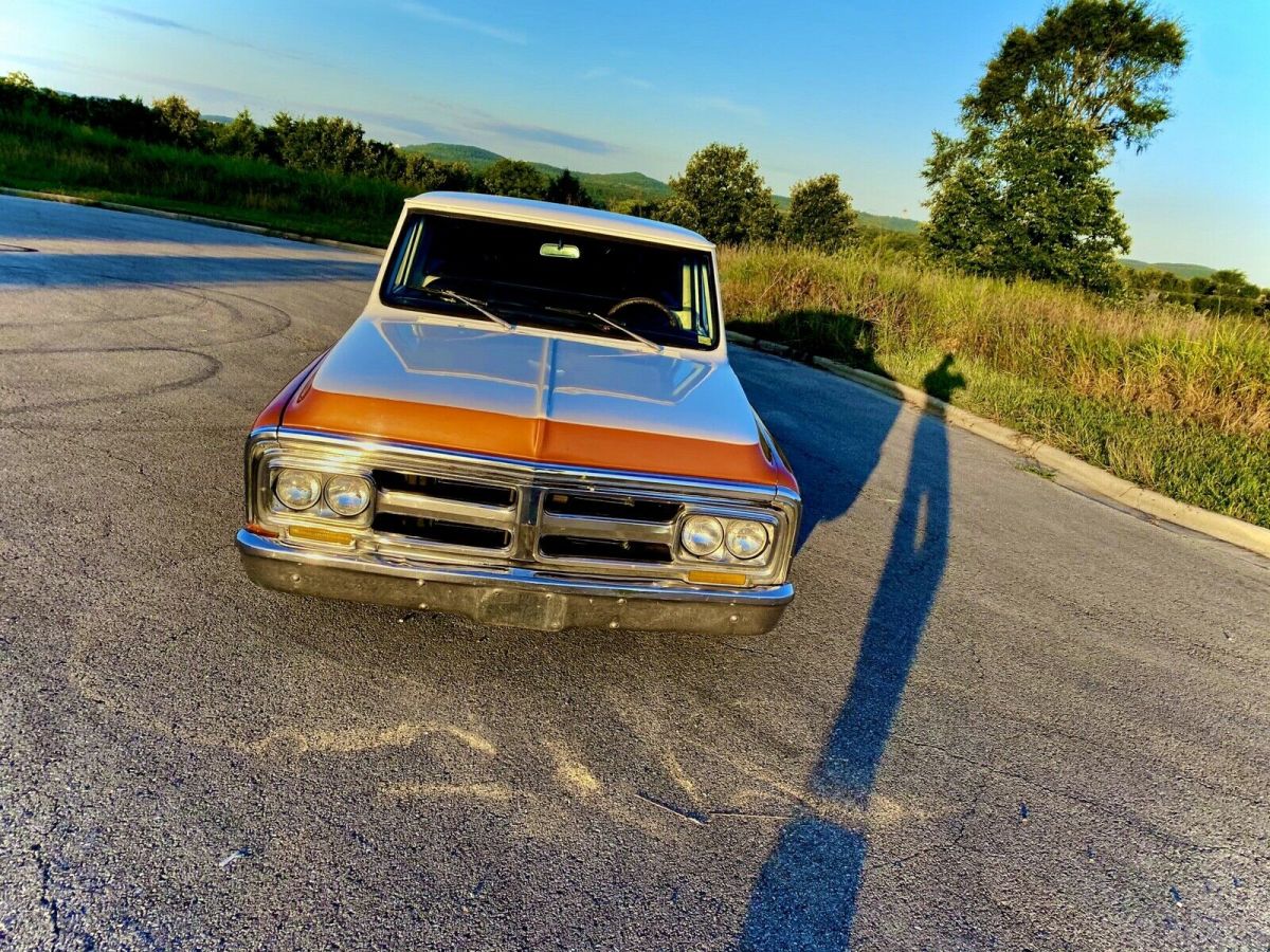 1969 Orange GMC c10 c15 Pickup