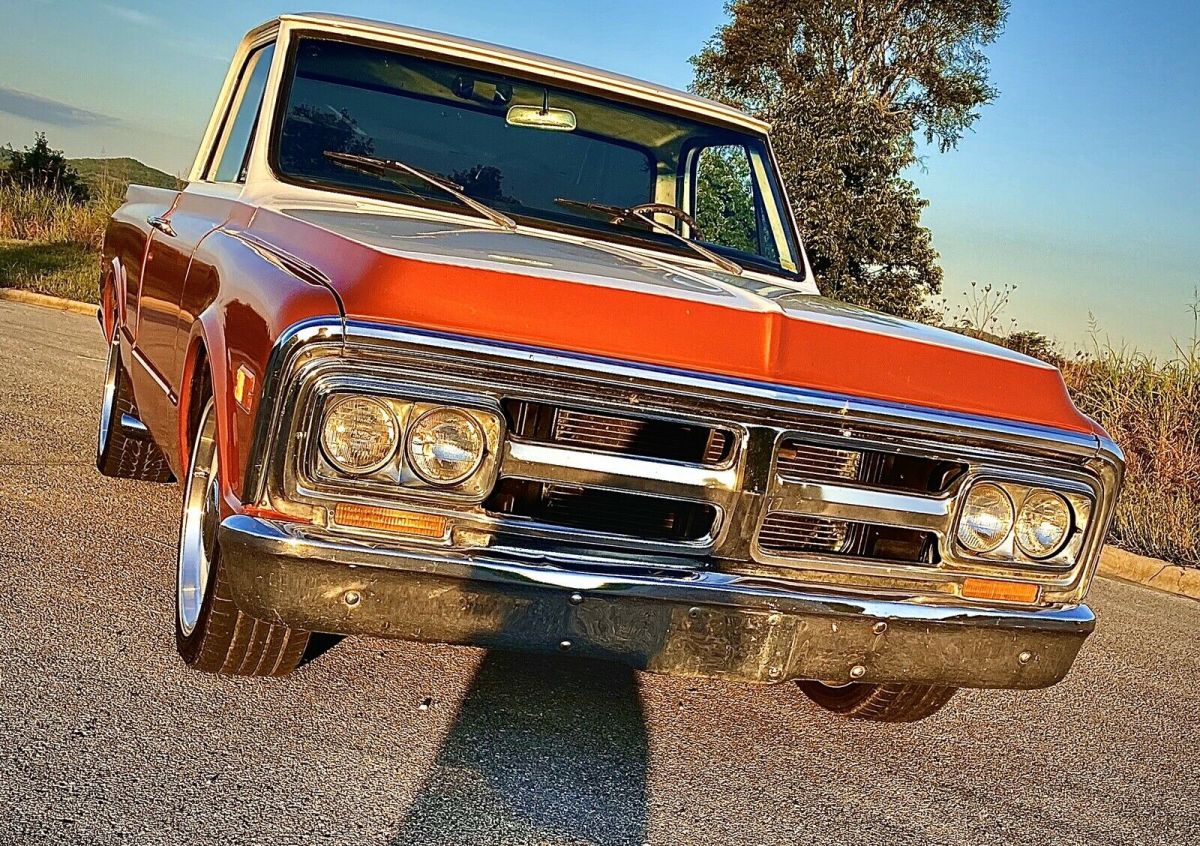 1969 Orange GMC c10 c15 Pickup