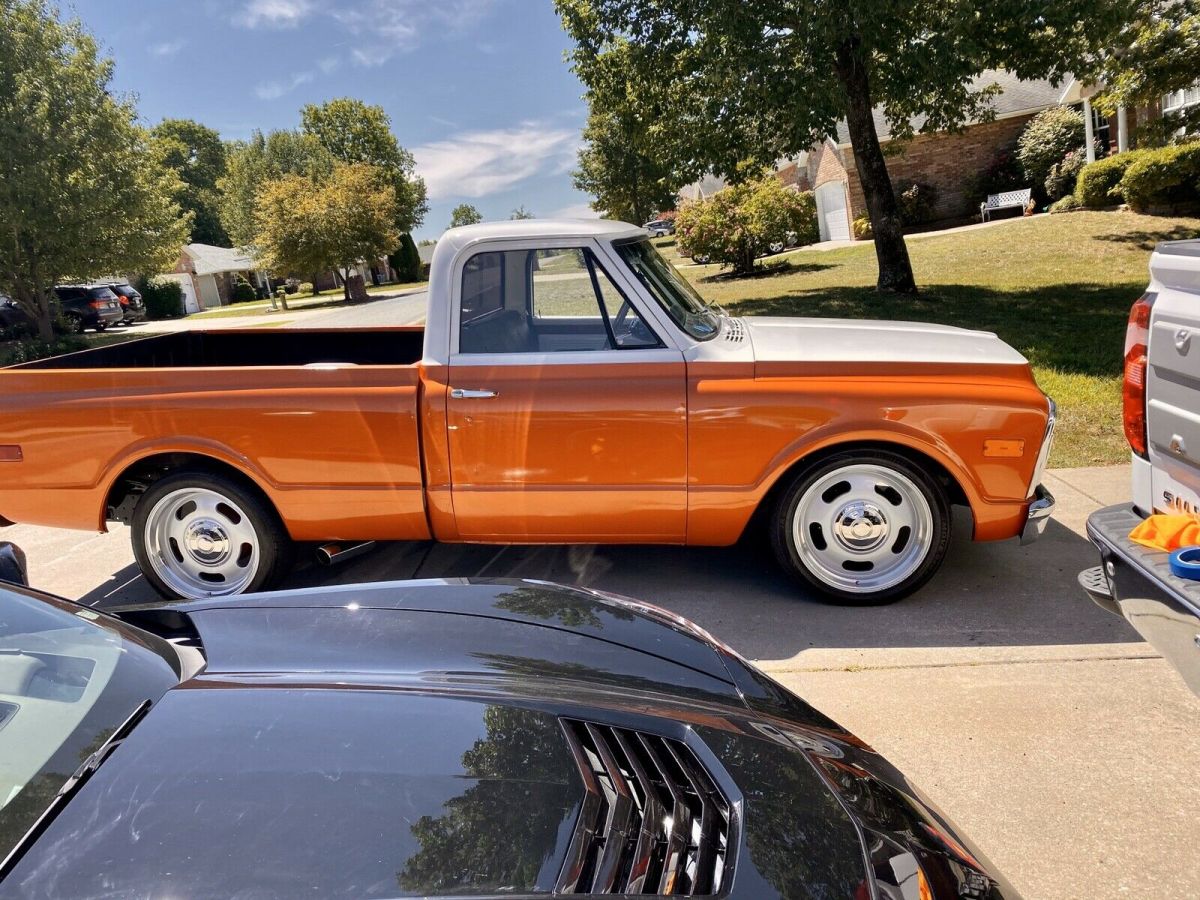 1969 Orange GMC c10 c15 Pickup