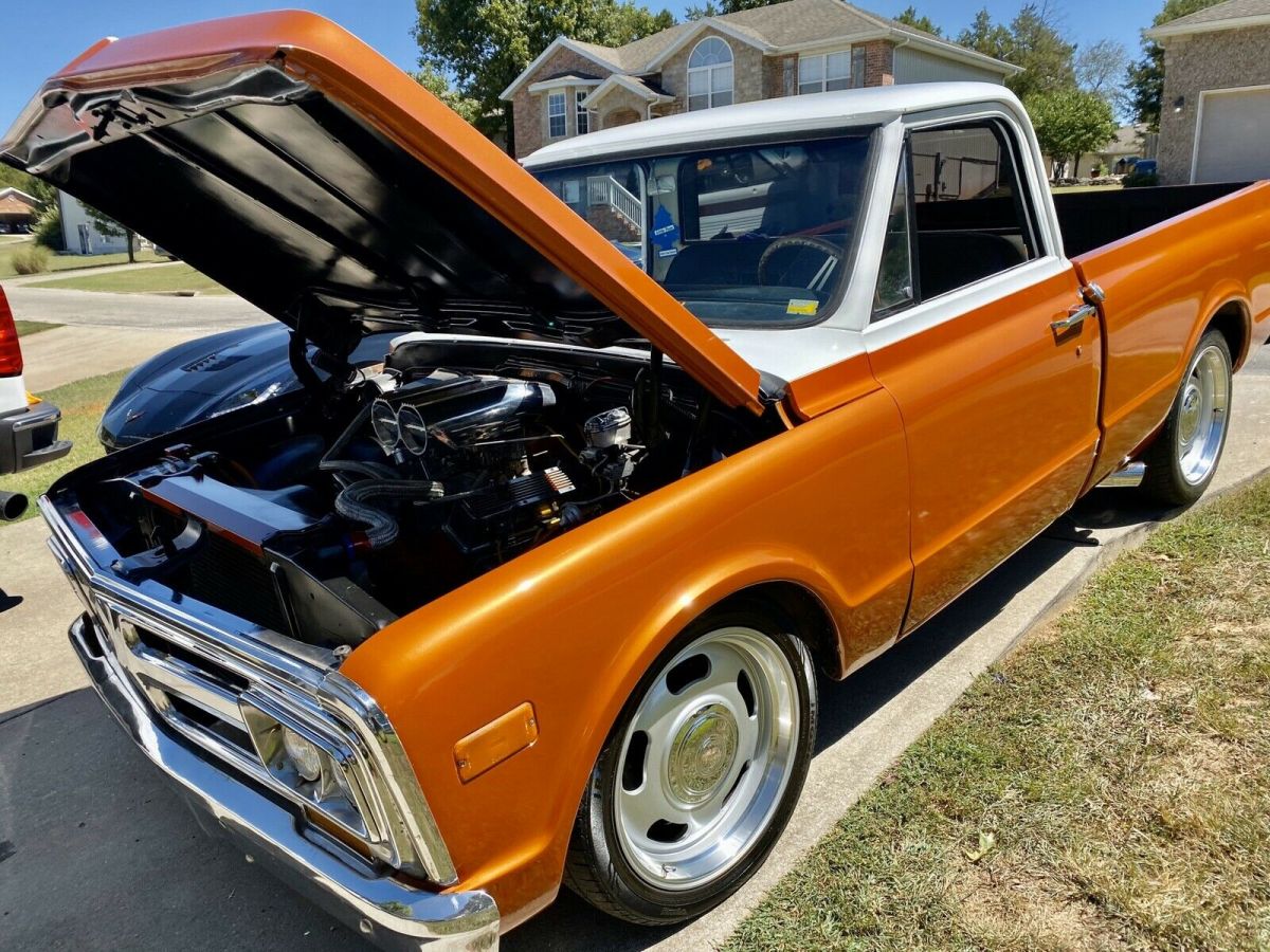 1969 Orange GMC c10 c15 Pickup