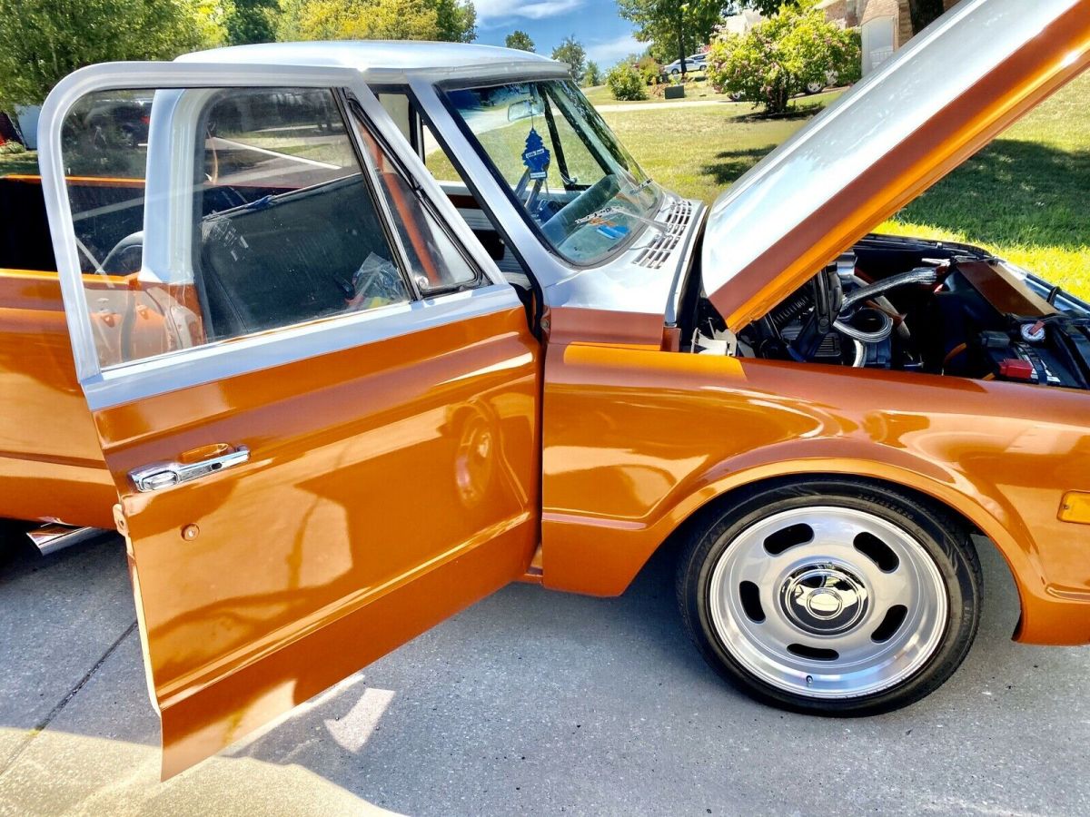 1969 Orange GMC c10 c15 Pickup