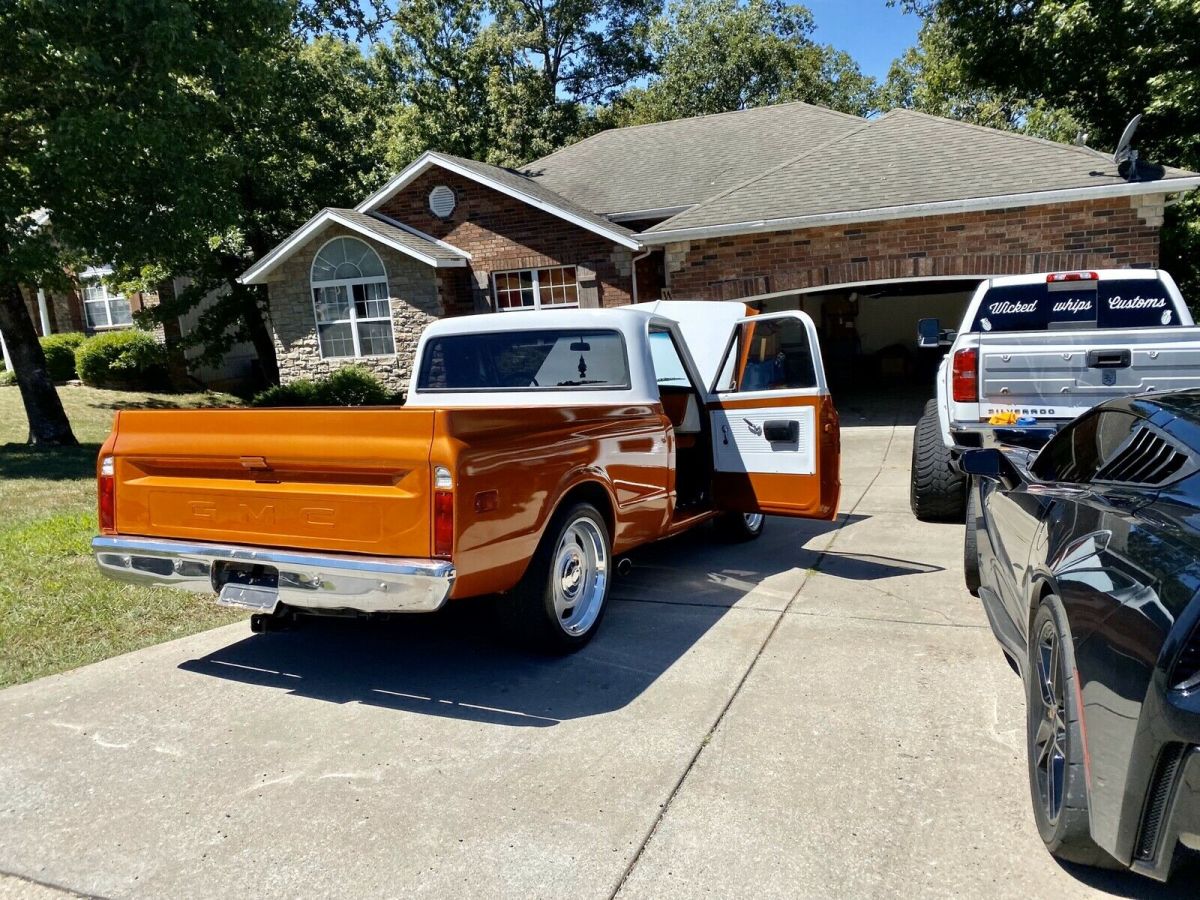 1969 Orange GMC c10 c15 Pickup