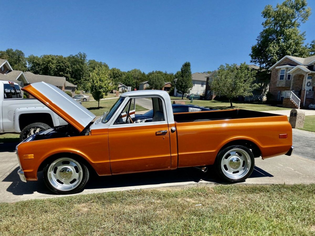 1969 Orange GMC c10 c15 Pickup