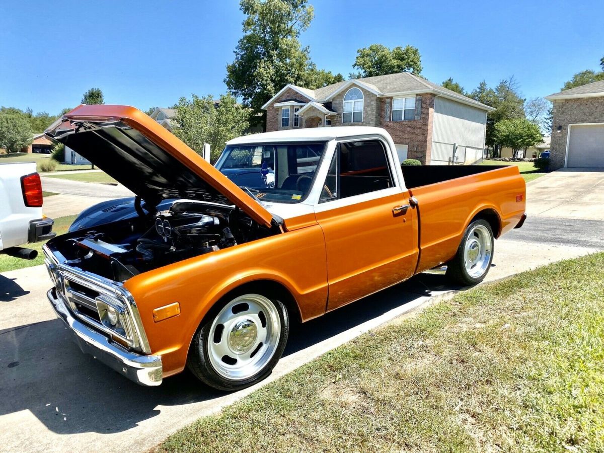 1969 Orange GMC c10 c15 Pickup
