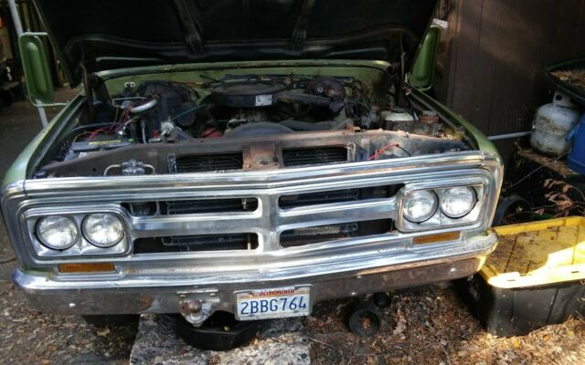 1969 Green GMC C3500HD Cab & Chassis